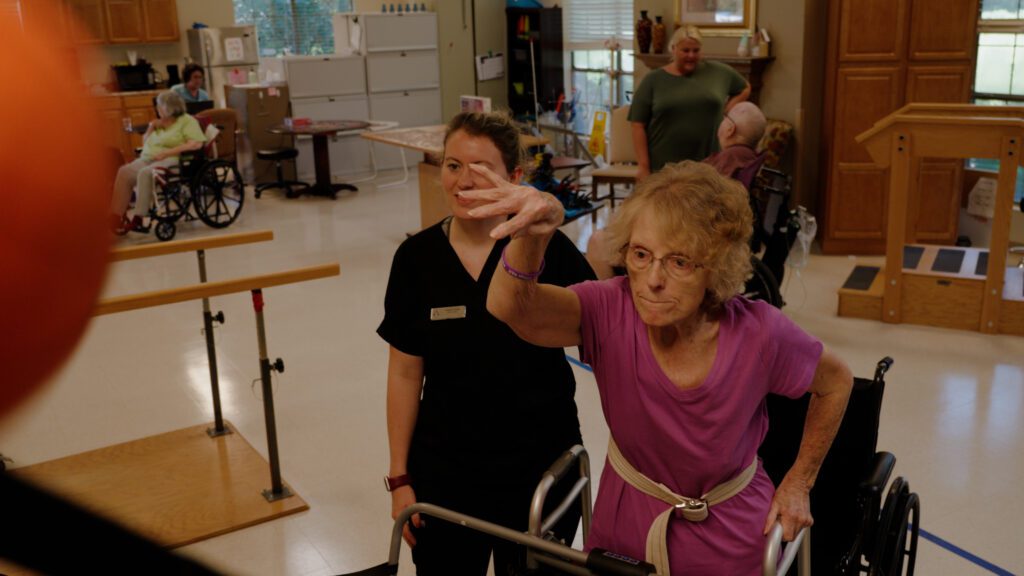 Services provided by a skilled nursing care facility